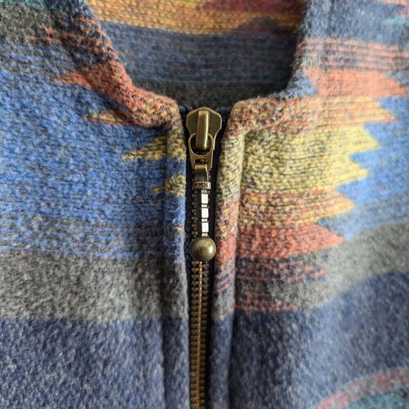Vintage Aztec zip vest - Picture 3 of 8